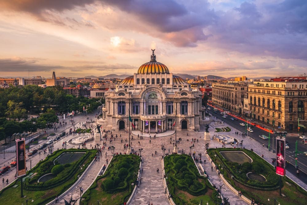 Palacio de Bellas Artes en México