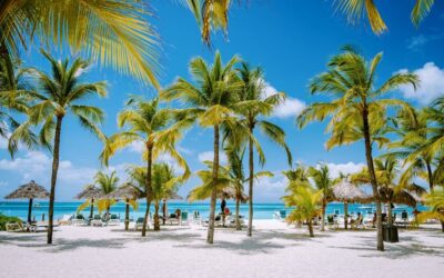 Paisajes tropicales en Aruba